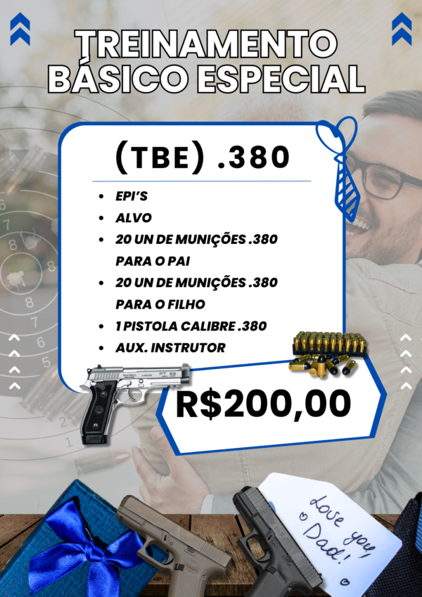 Treinamento Básico Especial - Mês dos Pais (.380)